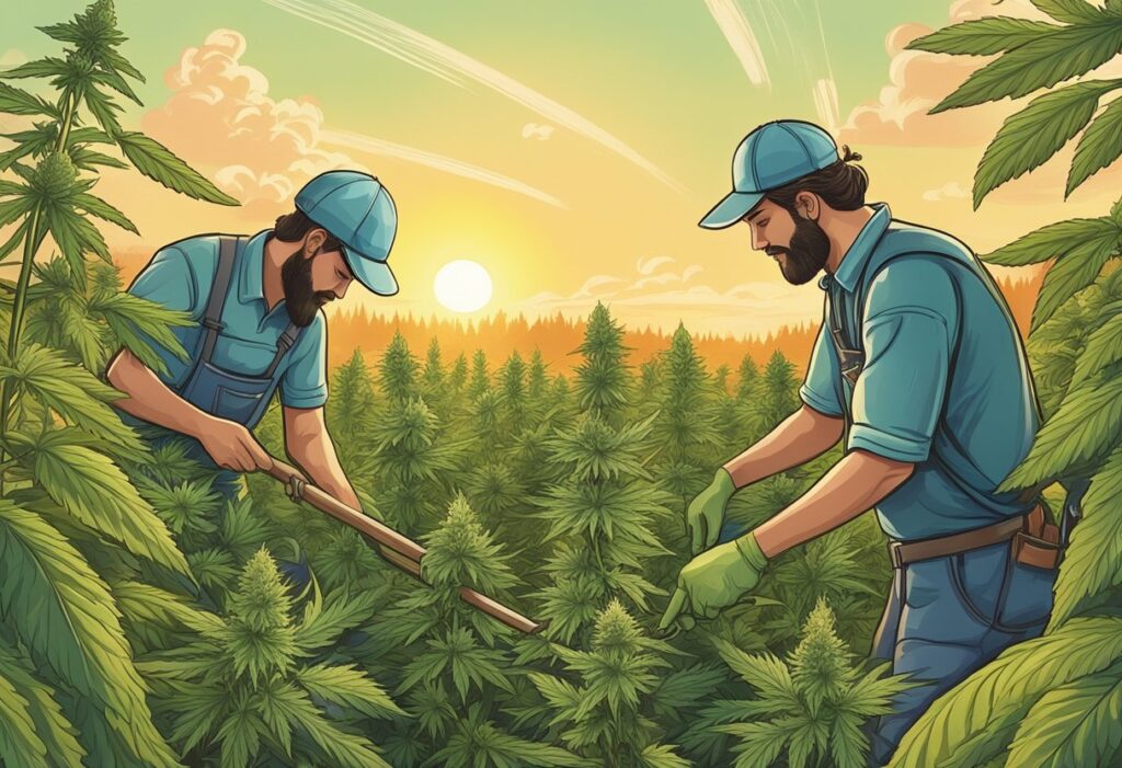Harvesting Marijuana in Canada